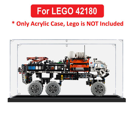 Picture of Acrylic Display Case for LEGO 42180 Technic Mars Crew Exploration Rover Figure Storage Box Dust Proof Glue Free