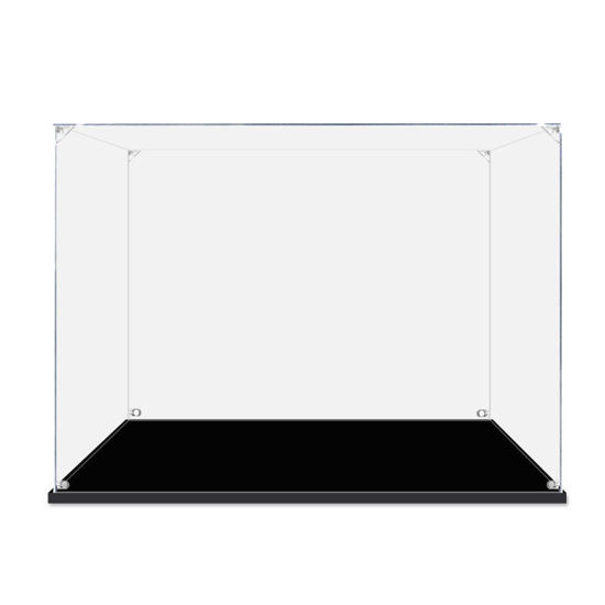 Picture of Acrylic Display Case for LEGO 76428 Harry Potter Hagrid's Hut An Unexpected Visit Figure Storage Box Dust Proof Glue Free