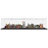 Picture of Acrylic Display Case for LEGO 76444 Harry Potter Diagon Alley Wizarding Shops Figure Storage Box Dust Proof Glue Free