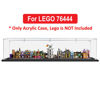 Picture of Acrylic Display Case for LEGO 76444 Harry Potter Diagon Alley Wizarding Shops Figure Storage Box Dust Proof Glue Free