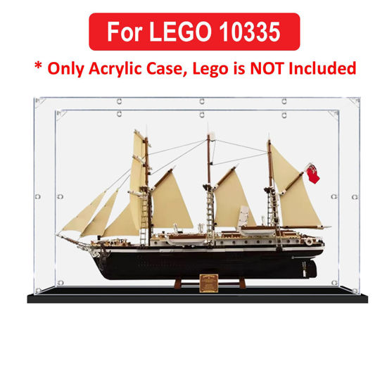 Picture of Acrylic Display Case for LEGO 10335 ICONS The Endurance Figure Storage Box Dust Proof Glue Free