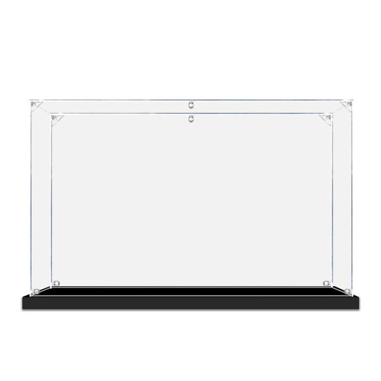 Picture of Acrylic Display Case for LEGO 10362 Icons French Cafe Figure Storage Box Dust Proof Glue Free