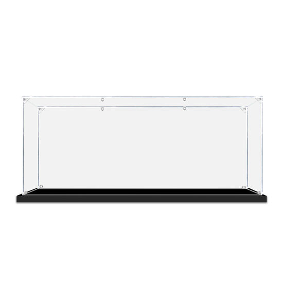 Picture of Acrylic Display Case for LEGO 76968 Jurassic World Dinosaur Fossils Tyrannosaurus rex Figure Storage Box Dust Proof Glue Free