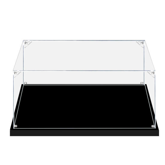 Picture of Acrylic Display Case for LEGO 76924 Speed Champions MercedesAMG G63 & Mercedes AMG SL63 Figure Storage Box Dust Proof Glue Free