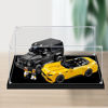 Picture of Acrylic Display Case for LEGO 76924 Speed Champions MercedesAMG G63 & Mercedes AMG SL63 Figure Storage Box Dust Proof Glue Free