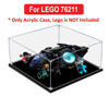 Picture of Acrylic Display Case for LEGO 76211 Marvel Shuri's Sunbird Figure Storage Box Dust Proof Glue Free