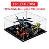 Picture of Acrylic Display Case for LEGO 76054 DC Super Heroes Batman Scarecrow Harvest of Fear Figure Storage Box Dust Proof Glue Free