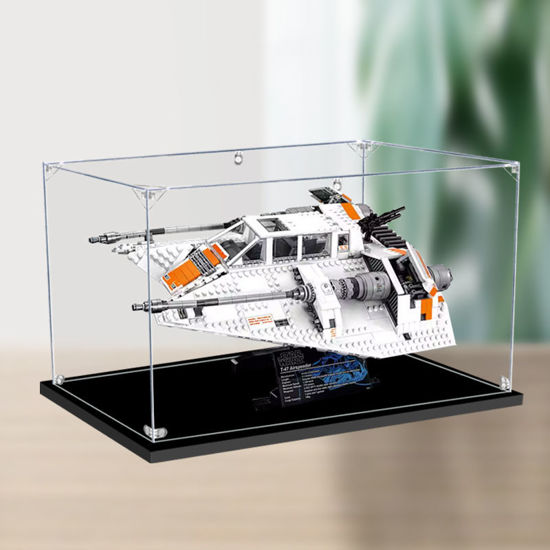 Picture of Acrylic Display Case for LEGO 75144 Star Wars UCS Snowspeeder Figure Storage Box Dust Proof Glue Free
