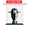 Picture of Acrylic Display Case for LEGO 75060 Star Wars Slave I Figure Storage Box Dust Proof Glue Free