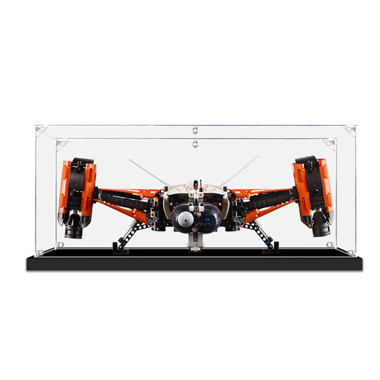 Picture of Acrylic Display Case for LEGO 42181 Technic VTOL Heavy Cargo Spaceship LT81 Figure Storage Box Dust Proof Glue Free