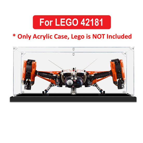 Picture of Acrylic Display Case for LEGO 42181 Technic VTOL Heavy Cargo Spaceship LT81 Figure Storage Box Dust Proof Glue Free