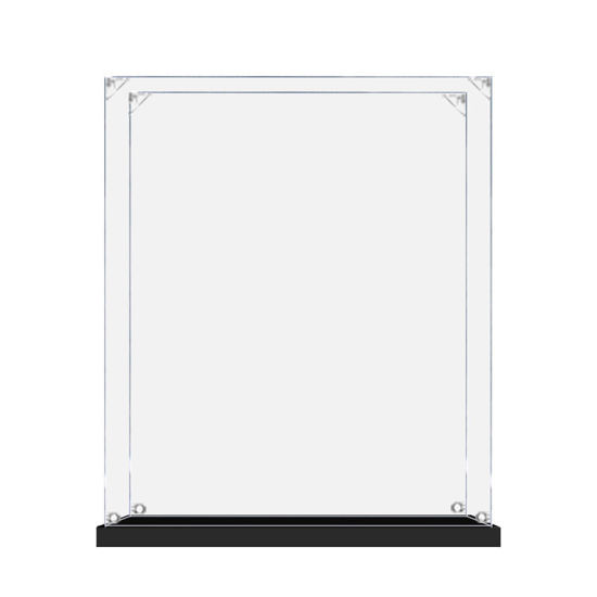 Picture of Acrylic Display Case for LEGO 75415 Star Wars Kylo Ren Helmet Figure Storage Box Dust Proof Glue Free