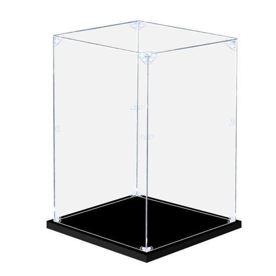 Picture of Acrylic Display Case for LEGO 71837 NINJAGO City Workshops Figure Storage Box Dust Proof Glue Free
