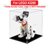Picture of Acrylic Display Case for LEGO 43269 Disney Classic 101 Dalmatians Puppy Figure Storage Box Dust Proof Glue Free
