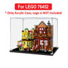 Picture of Acrylic Display Case for LEGO 76452 Harry Potter Quality Quidditch Supplies & Ice Cream Parlo Figure Storage Box Dust Proof Glue Free