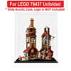 Picture of Acrylic Display Case for LEGO 76437 Harry Potter The Burrow Collector's Edition Unfolded Figure Storage Box Dust Proof Glue Free