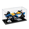 Picture of Acrylic Display Case for LEGO 10353 Icons Williams Racing FW14B & Nigel Mansell Figure Storage Box Dust Proof Glue Free