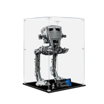 Picture of Acrylic Display Case for LEGO 75417 Star Wars AT-ST Walker Figure Storage Box Dust Proof Glue Free