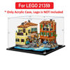 Picture of Acrylic Display Case for LEGO 21359 Ideas Italian Riviera Figure Storage Box Dust Proof Glue Free