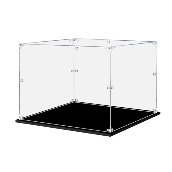 Picture of Acrylic Display Case for LEGO 21359 Ideas Italian Riviera Figure Storage Box Dust Proof Glue Free
