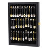 Picture of 36 Tea Spoon Souvenir Spoon Display Case Holder Cabinet with UV Protection
