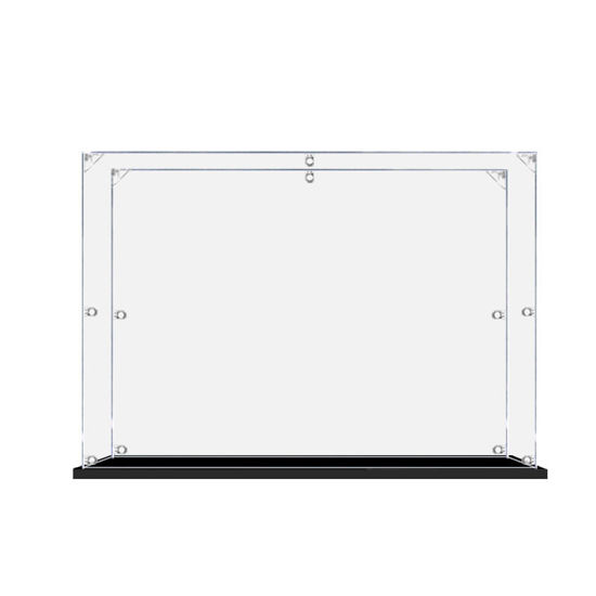 Picture of Acrylic Display Case for LEGO 21063 Architecture Neuschwanstein Castle Figure Storage Box Dust Proof Glue Free