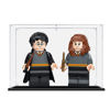 Picture of Acrylic Display Case for LEGO 76393 Harry Potter Harry Potter & Hermione Granger Figure Storage Box Dust Proof Glue Free