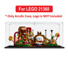 Picture of Acrylic Display Case for LEGO 21360 Ideas Willy Wonka & the Chocolate Factory Figure Storage Box Dust Proof Glue Free