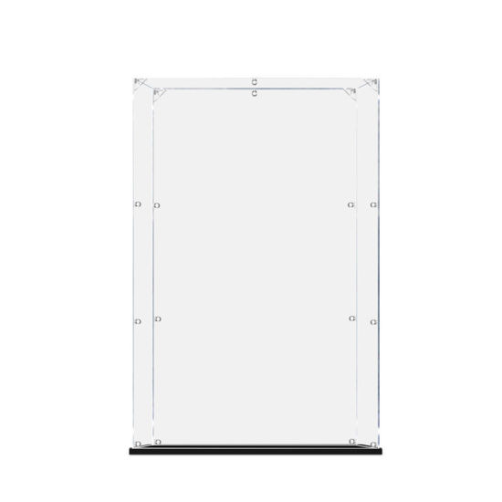 Picture of Acrylic Display Case for LEGO 76454 Harry Potter Hogwarts Castle The Main Tower Figure Storage Box Dust Proof Glue Free