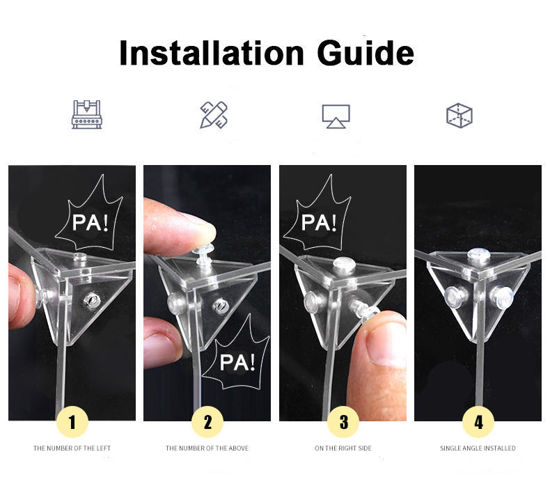 Picture of Acrylic Display Case for LEGO 75419 Star Wars Death Star Figure Storage Box Dust Proof Glue Free