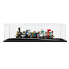 Picture of Acrylic Display Case for LEGO 10361 Icons Holiday Express Train Figure Storage Box Dust Proof Glue Free