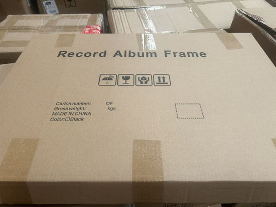 Picture of Vinyl Record Display Frame Wall Mount Record Album Frame with Acylic Front