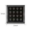 Picture of Guitar Pick Display Case Shadow Box Wall Mount or Tabletop Holder