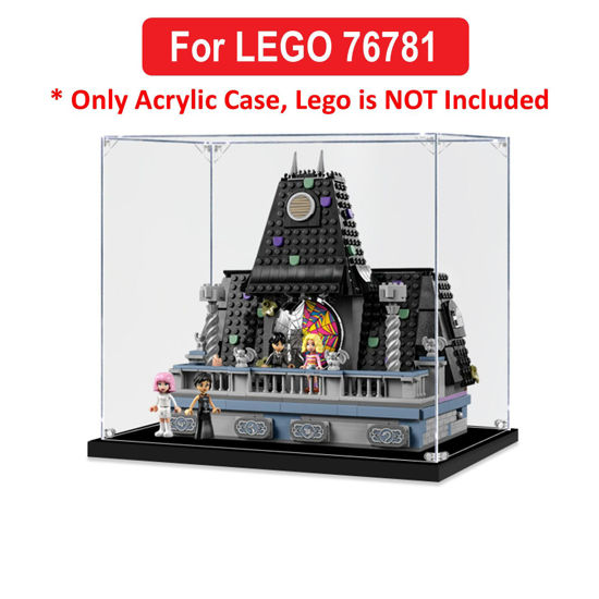 Picture of Acrylic Display Case for LEGO 76781 Wednesday & Enid's Dorm Room Figure Storage Box Dust Proof Glue Free