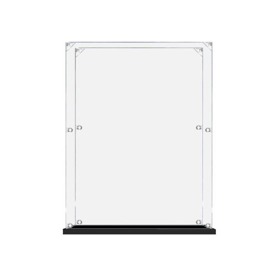 Picture of Acrylic Display Case for LEGO 21376 Ideas Orange Cat Figure Storage Box Dust Proof Glue Free